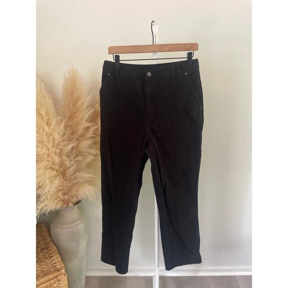 Future Collective Black High Rise Straight Leg Jeans Size 8 Yoke Seam Denim Pant - Picture 3 of 9